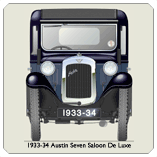 Austin Seven Saloon De Luxe 1933-34 Coaster 2